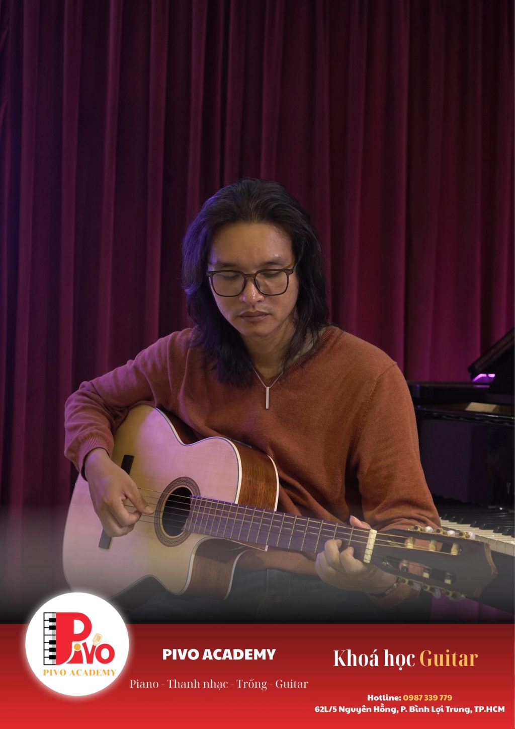 Khóa học guitar tại Pivo Academy